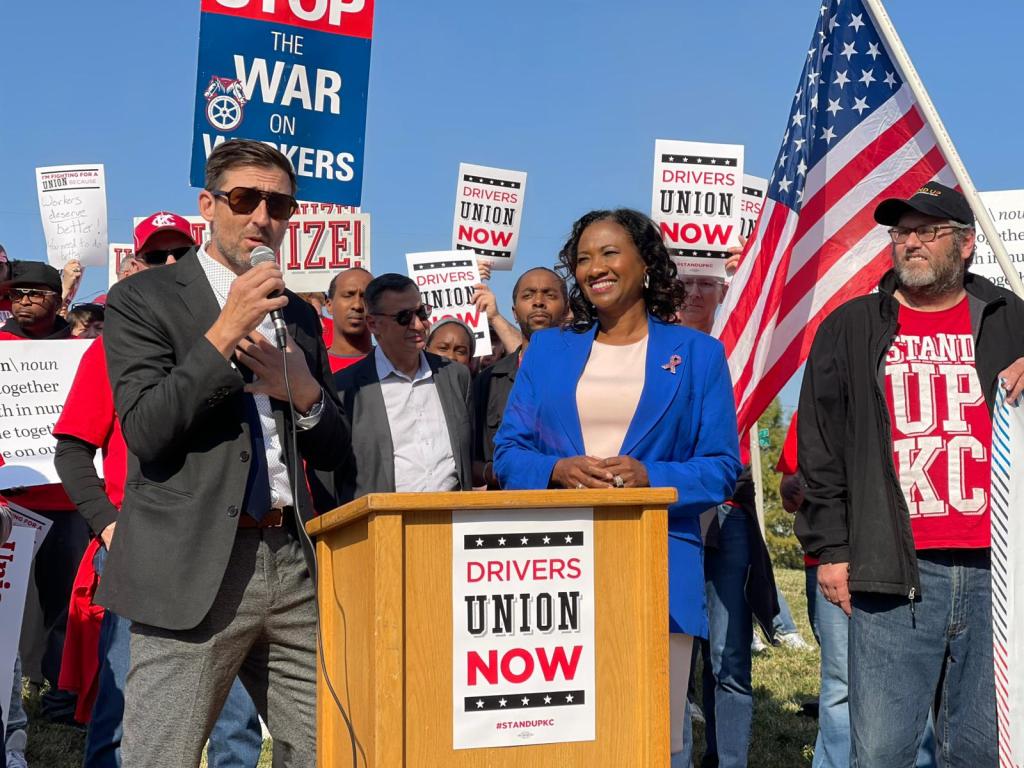 Transit Workers Rally for Union and End to 1099 Status Interrupted By ...